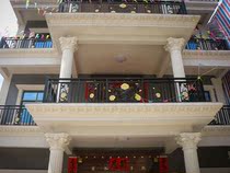 Beam bottom handrail guardrail cement factory direct decoration bottle column Roman pillar mold building corridor European style