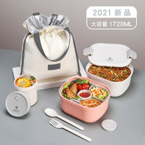 Japanese Camuz lunch box lunch box office worker double-layer split can be heated and sealed Japanese large capacity