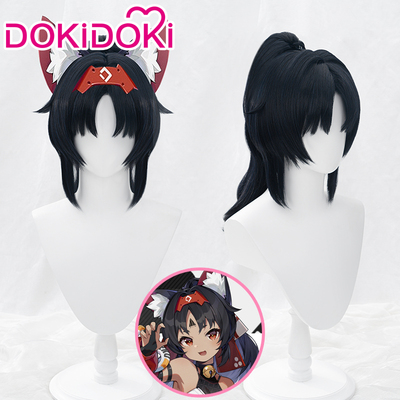 taobao agent Dokidoki spot in seconds, the zero cunning rabbit house cat house and cosplay wig single ponytail ears