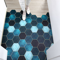 Simple and extravagant household kitchen door mat non-slip waterproof disposable mat door mat entrance PVC entrance carpet