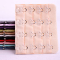 Four-row four-button Bra extension buckle underwear adjustment back buckle 4 row 4-button extension buckle extension buckle extension buckle