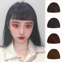 Real hair eyebrows on Bangs wigs female comics fake bangs two-dimensional Japanese short bangs natural non-trace fake bangs