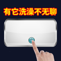 Bathroom waterproof mobile phone box hole-free bracket Bathroom shelf storage box Bath watch TV drama artifact