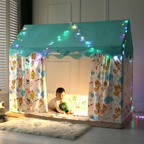 Girl mosquito net splicing Tent Room 70*150 floor bed 88 168 bed curtain Boy Princess 80180 childrens 100