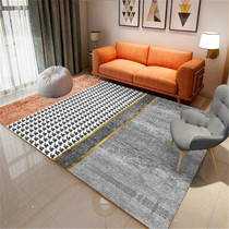 Nordic carpet thousand bird grid light luxury high-end living room tea table blanket household large floor mat bedroom full bed side blanket