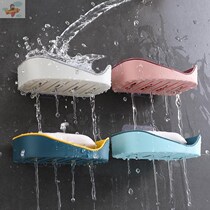 Fat house box punch-free paste soap box is strong and unscented and strong on the wall soap box soap rack