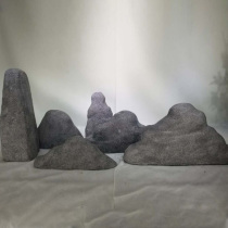 New Chinese FRP decorative rockery imitation stone outdoor landscaping ornaments Hotel Villa courtyard porch design flower Ware