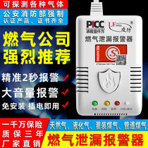 Gas leak alarm kitchen catering fire household natural gas gas liquefied gas combustible gas detector