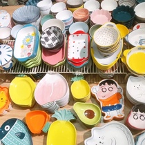 Tableware blind box 50 lucky bags cute ins ceramic rice bowls dishes porcelain stalls gift cartoons