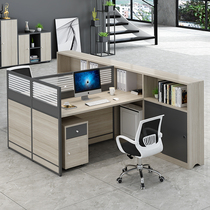 Office Finance Staff Desk Chair Cassette Screen Blocking Partition Office Furniture Combined Station Table Double