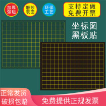 (Support customization) Magnetic 5 times 5 coordinate diagram blackboard paste elementary school lower grade mathematics plane geometry teaching five cm green small square soft tile function diagram dot diagram magnetic Post