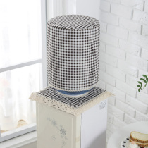 Mineral Springs Bucket Cover Drinking Water Dispenser Cover Dust Cover Cotton Linen Cloth Art Fields Garden Style Geb Two Sets Modern Brief