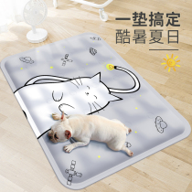 Pet Ice Mat Dogs Cool Mat mat Mat Cat Summer Sleeping with Dog Nest Resistant to Ice Mat Summer Supplies