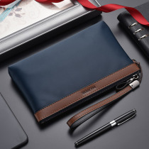 Handbag male trumpet Oxford spun fabric waterproof nylon hand hold bag Mens phone bag wallet Canvas Summer Hand Carry Bag