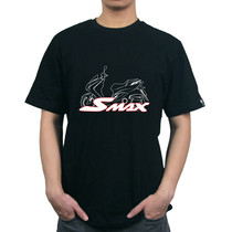 KODASKIN Yamaha SMAX155 ABS modified motorcycle T-shirt with round neck men comfortable casual short sleeves