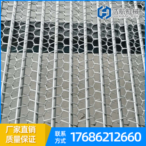Custom stainless steel conveyor belt High temperature anti-corrosion chain mesh conveyor belt Drying line mechanical conveyor belt
