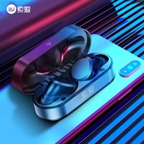 T3 Bluetooth headset Real Wireless binaural in-ear earplugs small mini invisible running sports driving long standby battery life applicable Apple iphonex Huawei Android