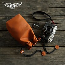 Sony ZVE10 A6400 RX1Rii micro single camera bag cowhide bag canon M6 M50 storage inner bag
