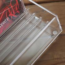 Record storage rack cd storage rack display rack album storage box acrylic transparent desktop cd box