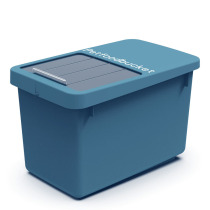 Cat Food Barrel Sealed Moisture Protection Dog Grain Storage Bucket Pet Bucket Large Capacity Slide Cover Dust-Proof Miscellaneous Grain Containing Bucket Storage Tank
