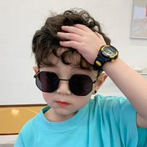 Children sunglasses boy sunscreen fashion baby glasses anti-UV kid wave handsome boy polarized sunglasses