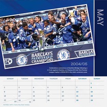 Chelsea official Chelsea 2022 desktop easel calendar Chelsea New Year calendar