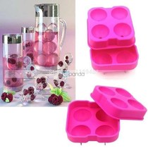 F85 Whiskey Ice Silicon Cube Ball Maker Mold Sphere Mould P