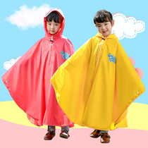 Childrens raincoats Cape Boys primary school children girls 2021 full-body kindergarten with schoolbags ponchos