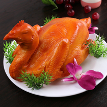 Simulation food model Chinese food fake dishes Daokou roast chicken samples Salt baked chicken decoration fried whole chicken big chicken leg props