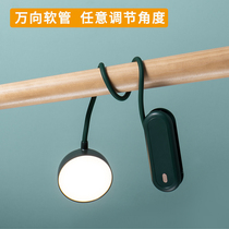Night light mini desk lamp bedside dormitory usb rechargeable boys Net red ins boys sleep room baby feeding eye protection bedside lamp students learning special plug-in dual use