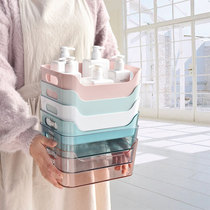 Desktop Storage Box Storage Box Bathroom Cosmetics Finishing Plastic Rectangular snacks Mask Acrylic Containing box