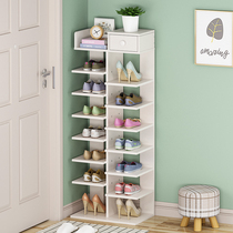 Small dormitory shoe rack Simple household economical door storage Multi-layer indoor good-looking space-saving small shoe cabinet