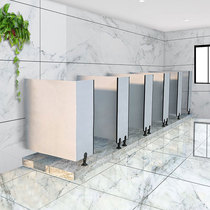 Public toilet T-type L-type low partition board toilet urinal squat pit simple baffle baffle shower room waterproof partition wall