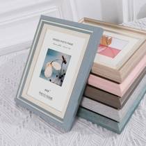 Photo frame table horizontal version seven inches for family photos six inches horizontal retro bedroom personality vertical living room 8 inches