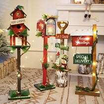 Christmas decoration Christmas mailbox Christmas scenes decoration Christmas decorations