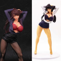 High-quality version of Hair Black ootome woman work sweat 1 6 2 color boxed hand model ornaments