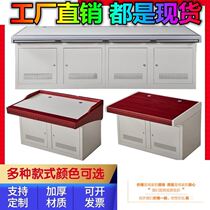 Platform table quadruple command room command center monitoring desk console cabinet computer room central control room customization