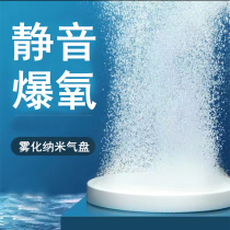 Fish Tank Oxygen Pump Atomization Nanogas Pan Stone Mute Oxygenation Pump Low Pressure Air Atomizer Burst Oxygen Refiner