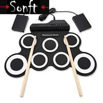 Limited g3002 portable hand roll digital drum kit with metronome