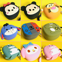 Beisi wm01 protective case BASEUS wm01 bluetooth earphone case silicone soft case baseuswm01 protective case anti-fall cartoon Beisi w01 earphone warehouse case for men and women