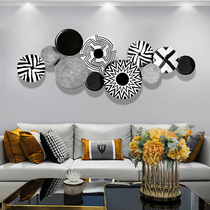 Modern wrought iron decoration wall wall hanging living room background wall decoration pendant porch home restaurant hanging