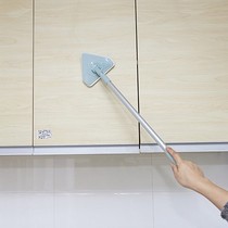 Retractable aluminum rod long handle floor brush Bathroom floor sponge Cleaning brush Bathroom toilet tile floor brush