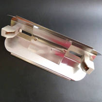 Jinpeng aluminum thickened iodine tungsten lamp lampshade halogen tungsten lamp tube small solar lamp holder 500W-1000W