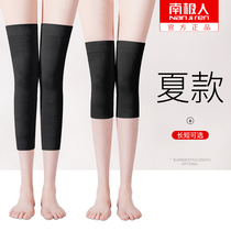 South Pole human kneecap cover warm and old chill legs male and female lacquer joint old age wearing spring and summer thin air conditioning room anti-chill