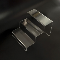 Acrylic transparent display stand U-shaped rack two or three-story display rack shoe store shoe rack shelf display rack