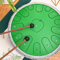 Empty drum foreign trade steel tongue drum 14 inch 15 tone ethereal drum color empty drum percussion instrument can be OEM