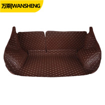 Factory direct special car special car trunk pad fully surrounded by quilted leather scratch-resistant car tail pad