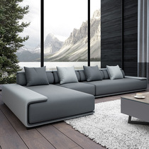 Nordic sofa small family living room sofa combination light luxury technology cloth disposable sand release art sofa set
