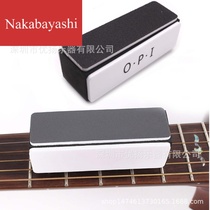 Guitar fretboard grinding and polishing Musical instrument universal four-sided grinding block sandpaper sponge does not hurt piano tools