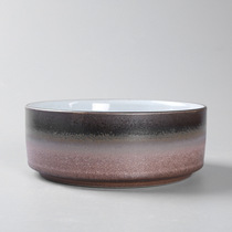 Ceramic hand-made retro washing Kung Fu tea Road Water kettle Pen washing tea Ceremony Coarse pottery tea washing cup washing home office tea set